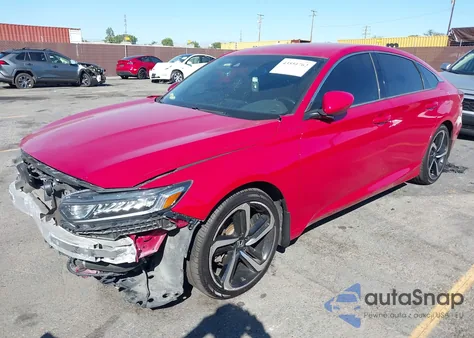 2018 Honda Accord Sport from USA, damaged, VIN 1HGCV1F37JA247082